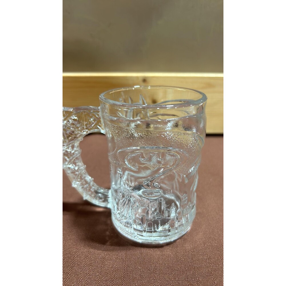 McDonalds Batman Forever Batman Glass Mug From 1995